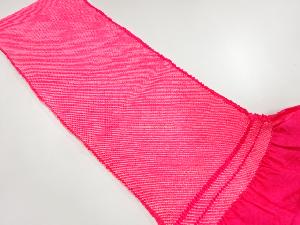 リサイクル　正絹　振袖用絞り帯揚げ